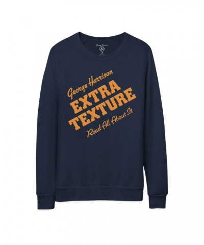 George Harrison Extra Texture Flocking Navy Crewneck $20.00 Sweatshirts