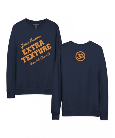 George Harrison Extra Texture Flocking Navy Crewneck $20.00 Sweatshirts