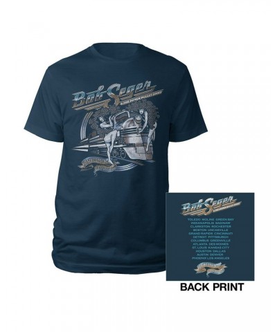 Bob Seger & The Silver Bullet Band Girls on the Train 2017 Runaway Train Tour Tee $14.98 Shirts