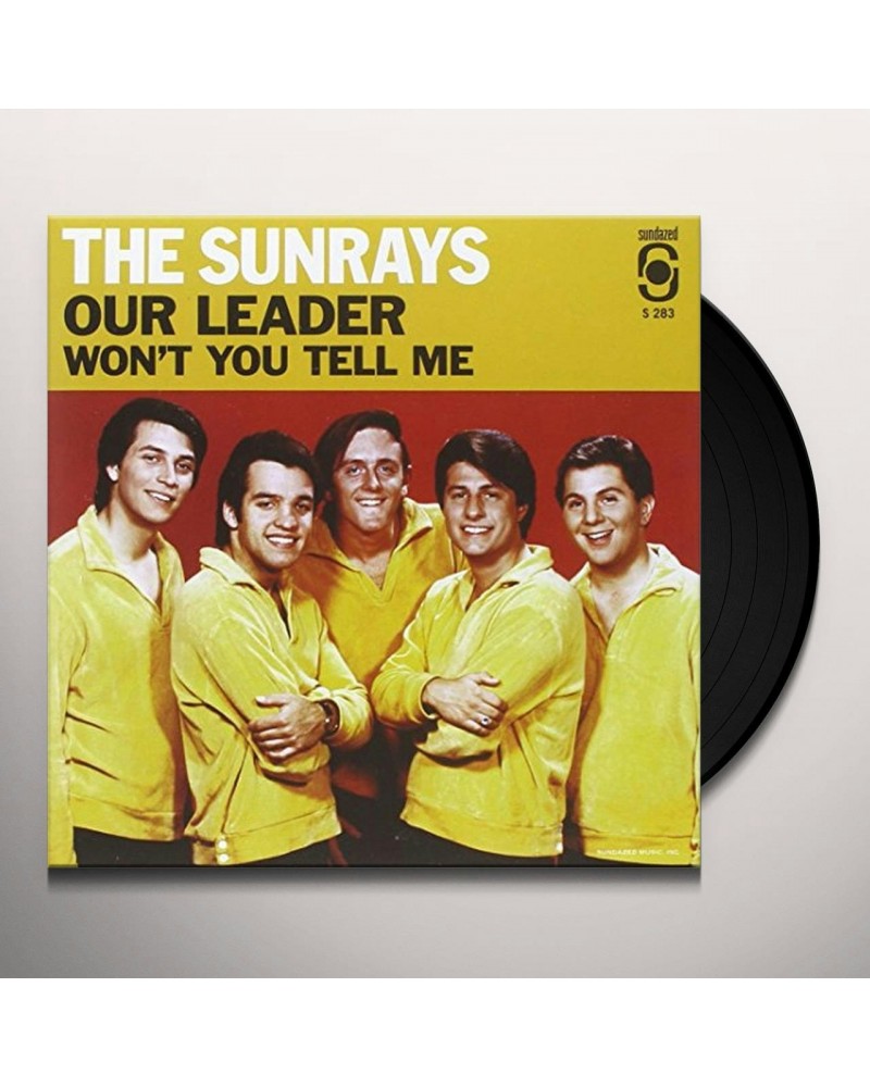 The Sunrays OUR LEADER / WON'T YOU TELL ME Vinyl Record $3.59 Vinyl