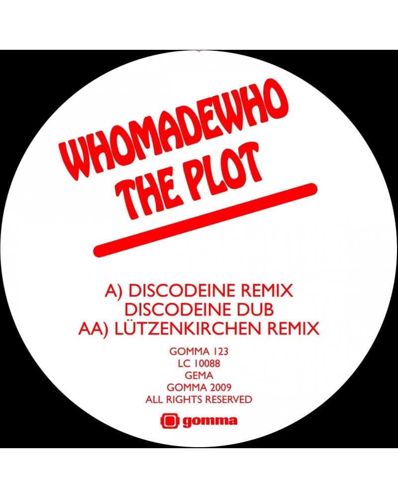 WhoMadeWho PLOT 2 (DISCODEINE & LUTZENKIRCHEN REMIXES) Vinyl Record $4.75 Vinyl