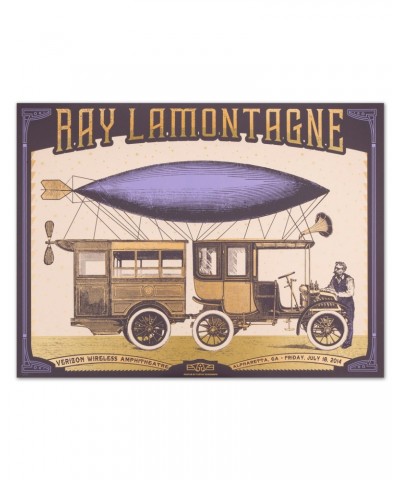 Ray LaMontagne 2014 Alpharetta GA Event Poster $10.80 Decor