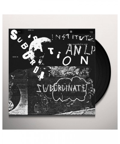 Institute Subordination Vinyl Record $6.21 Vinyl