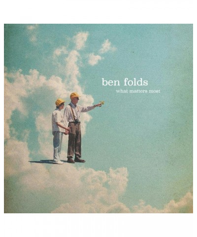 Ben Folds What Matters Most (Yellow) Vinyl Record $14.26 Vinyl