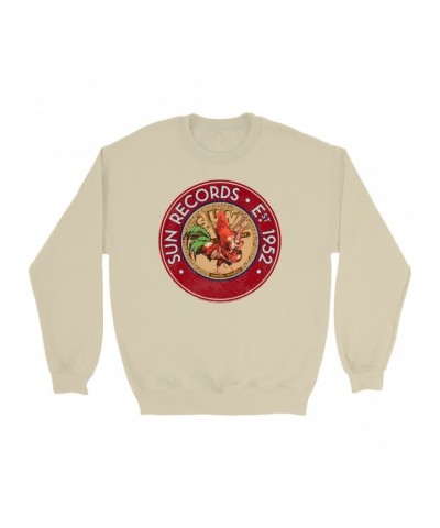 Sun Records Sweatshirt | Red Rooster Est. 1952 Seal Sweatshirt $13.63 Sweatshirts