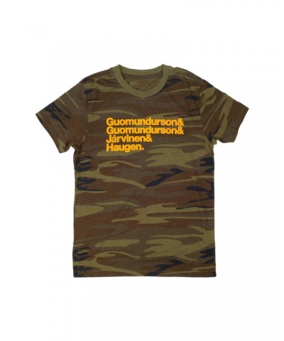 Phish Kasvot Vaxt Nomenclature Tee on Camo $9.90 Shirts