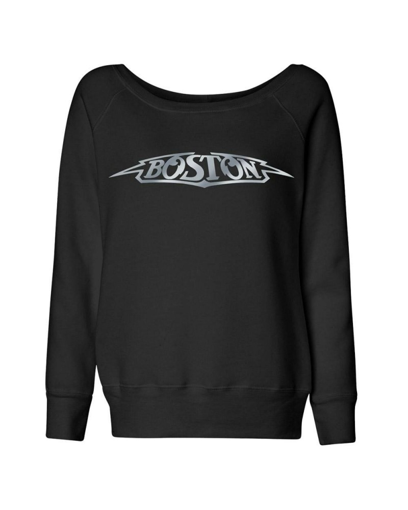 Boston Ladies Wide Neck Sweatshirt $18.78 Sweatshirts