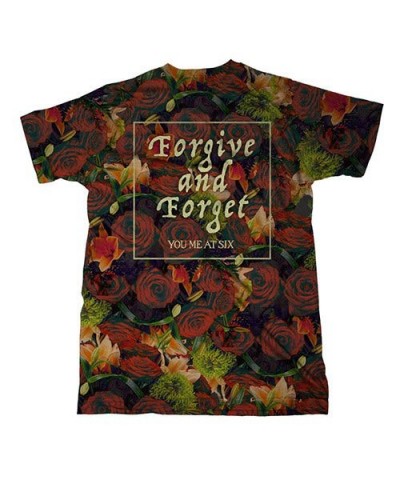 You Me At Six Forgive & Forget Allover Print T-shirt $14.40 Shirts