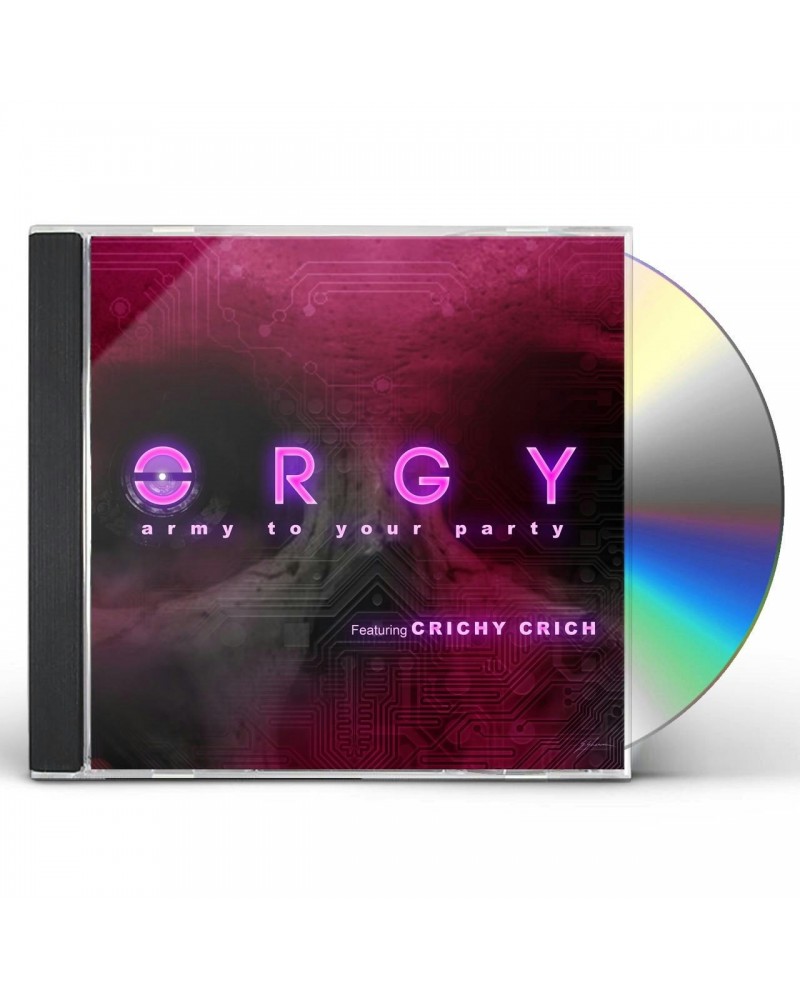 Orgy ARMY TO YOUR PARTY CD $4.00 CD