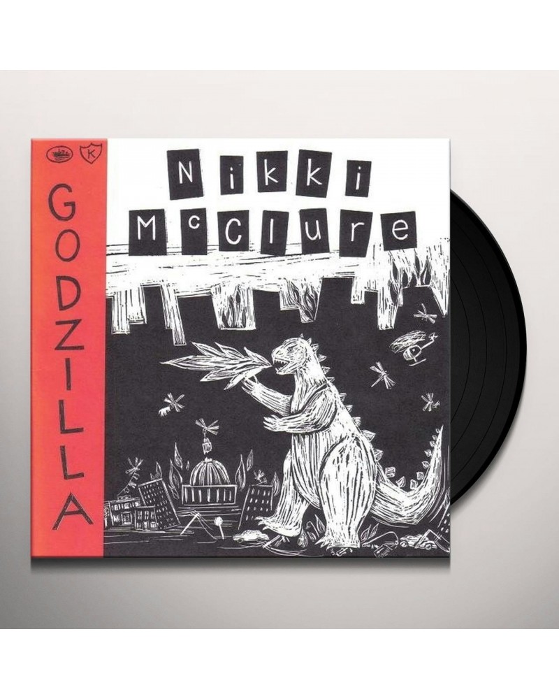 Nikki McClure GODZILLA Vinyl Record $5.36 Vinyl